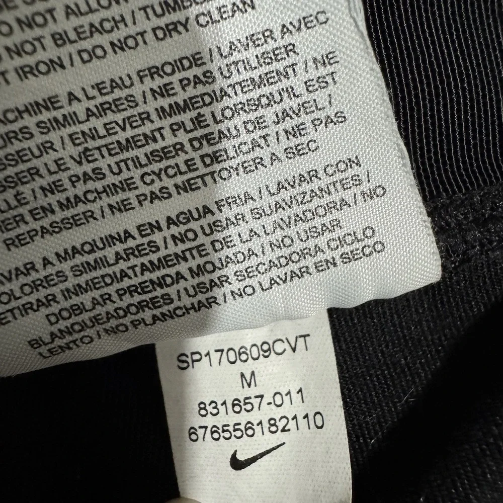 Nike Dri Fit‎ Size Medium Cropped Stretchy Leggings Womens Athletic Drawnstring